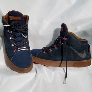 Nike Lebron XII Lifestyle QS denim hi-tops
